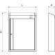 Armario Botiquín de 523x120x722 mm