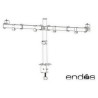 Soporte articulado doble para monitores