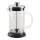 Cafetera de prensa francesa de vidrio borosilicato 600 ml