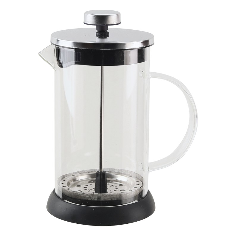 Cafetera de prensa francesa de vidrio borosilicato 600 ml