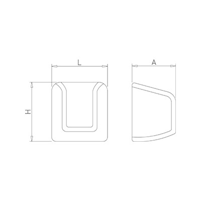 Secamanos óptico inoxidable satinado sin tobera 220x130x290 mm
