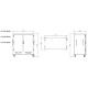 Carro caliente CC-39 GN 2/1