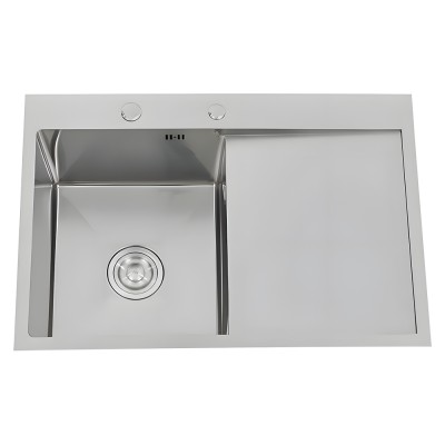 Fregadero 2 cubetas 820x450x220 mm