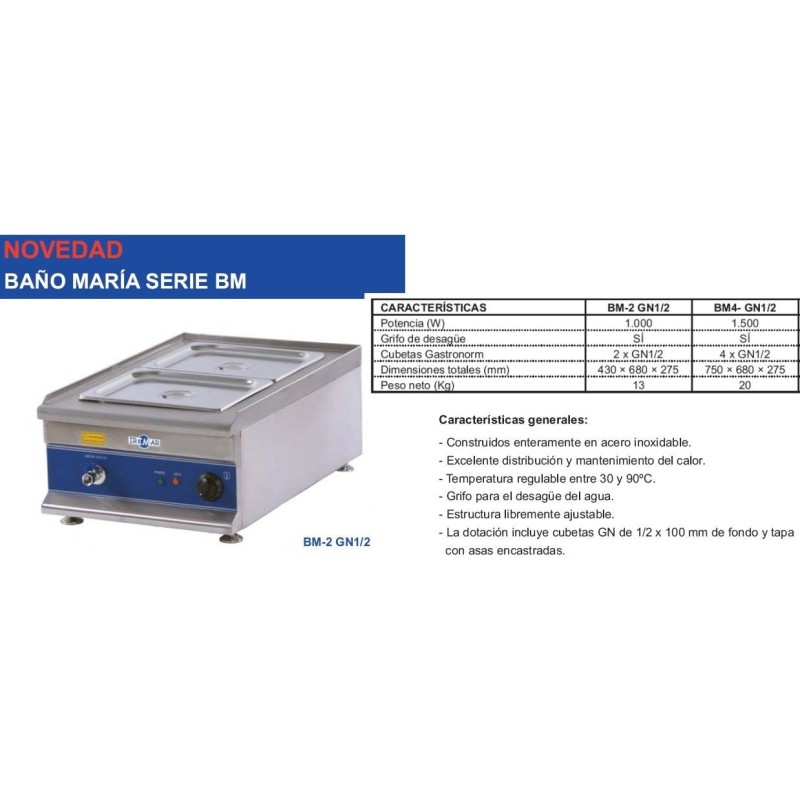 BANO MARIA BM-4GN1/2