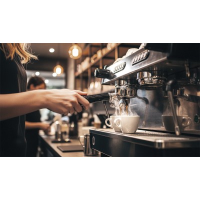 Portafiltros de café con fondo para 2 tazas ø58 mm
