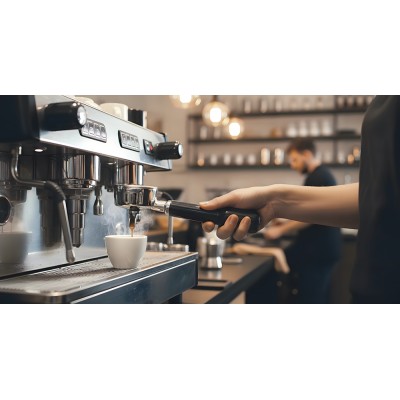 Portafiltros de café con fondo para 1 taza ø58 mm