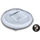 Plato de postre de plástico pp reutilizable 17 cm.. Modelo: PFP902