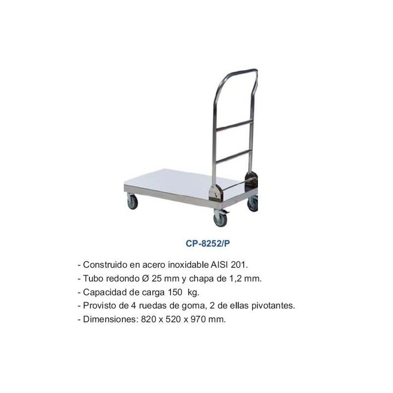 CARRO PLATAFORMA PLEGABLE CP-8252/P