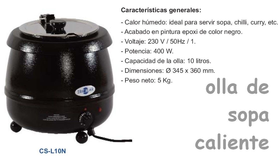 Calentador de sopa cs-l10n