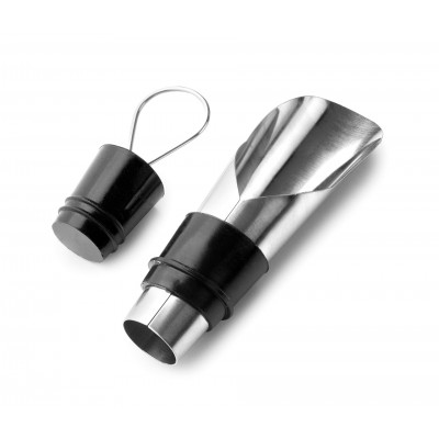 Set tapon + boquilla servidor vino. Lacor 63022