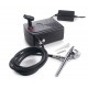 Set aerografo acción doble con compresor. Lacor 69450