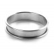 Aro tarta borde vuelto inox. 20X22 cms.. Lacor 68120