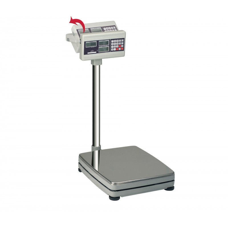 Bascula elect. cbase cuadrada 150 kg. Lacor 61700