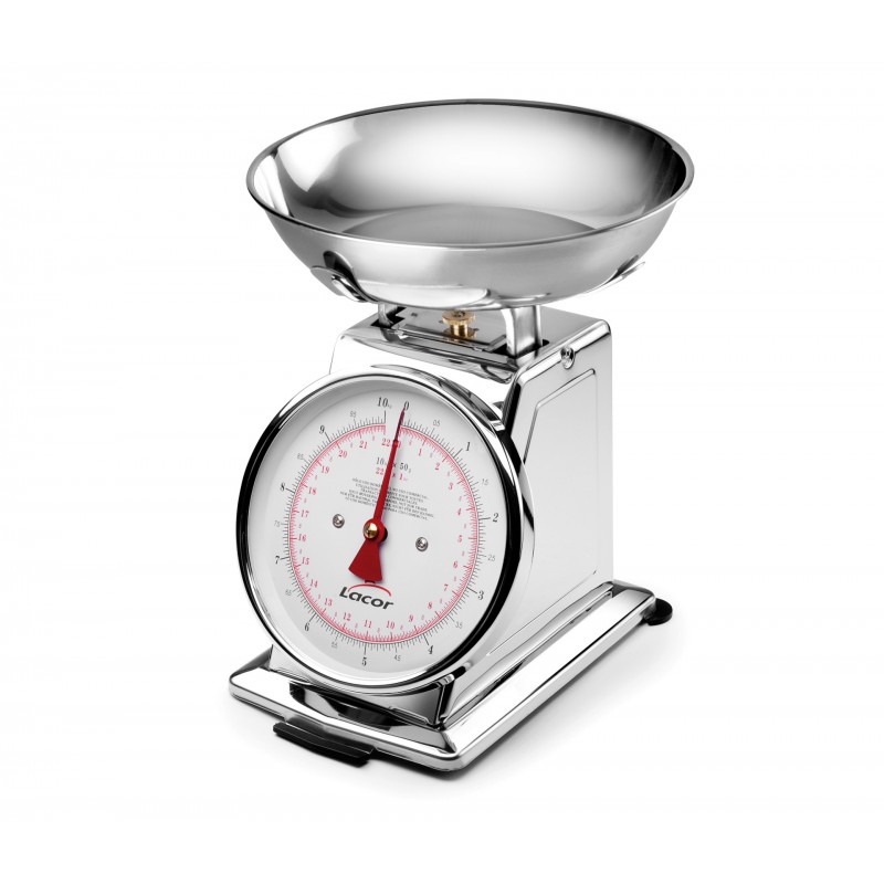 Bascula mecanica cbol inox 5 kgs. Lacor 61705