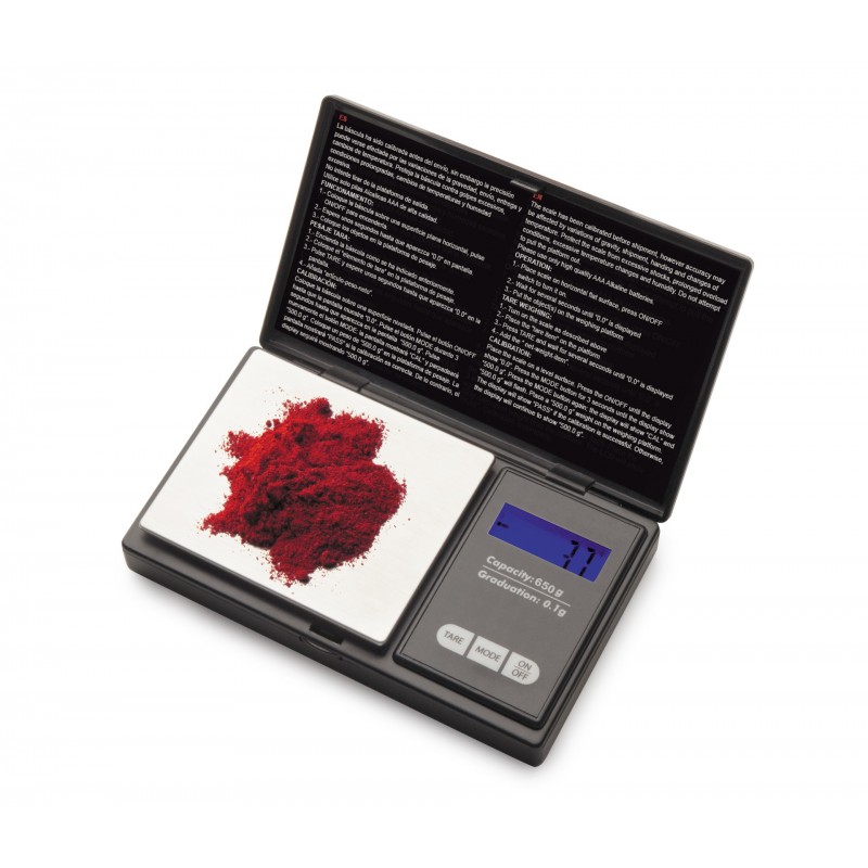 Bascula precision DE bolsillo 650 g. Lacor 61709