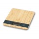 Bascula con base bambu 5 kg. Lacor 61712