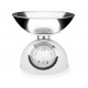 Bascula retro white 5 kg bol inox. Lacor 61714