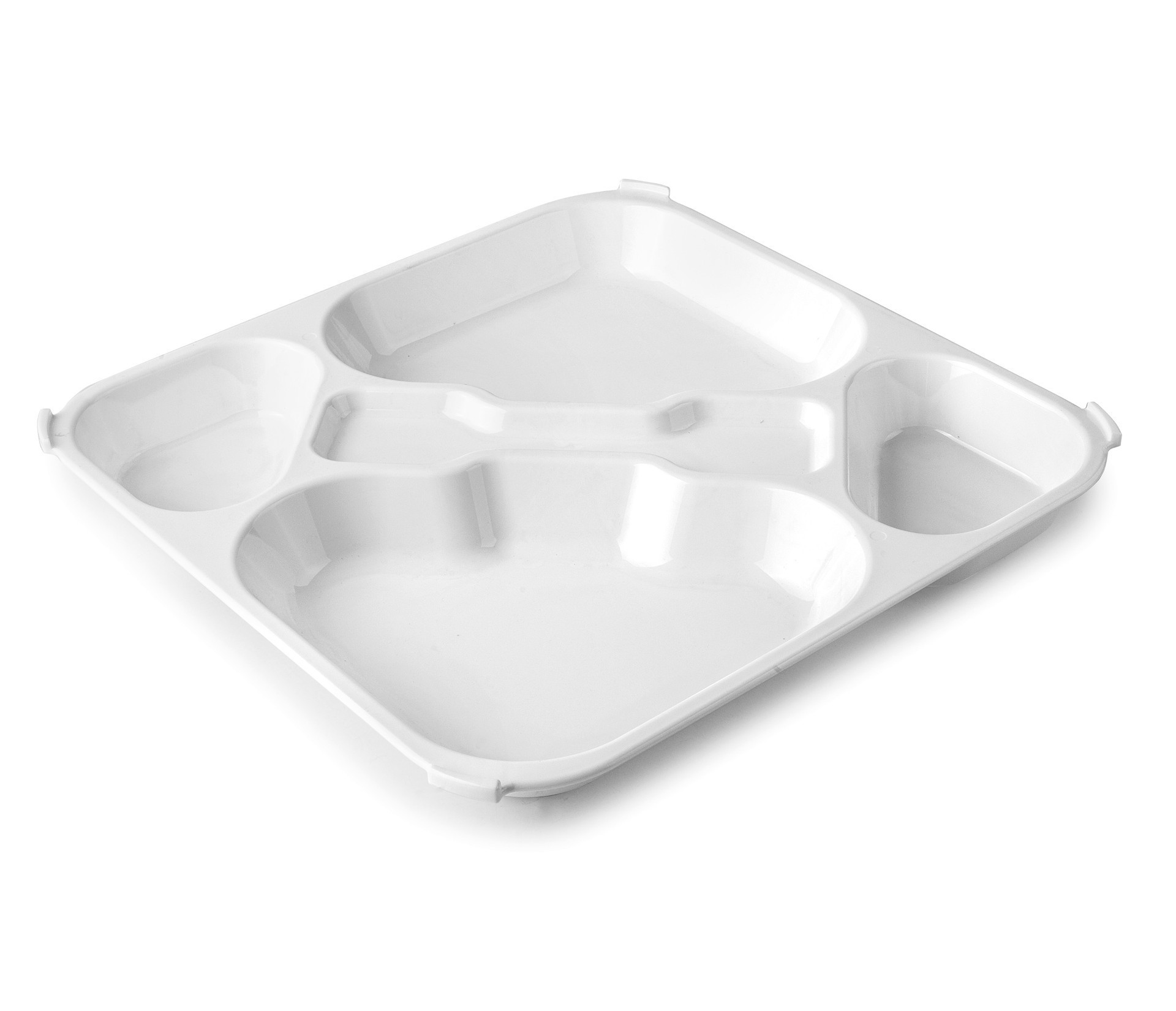 Bandeja autos. PC bpa-free 33X33 blanca. Lacor 66952
