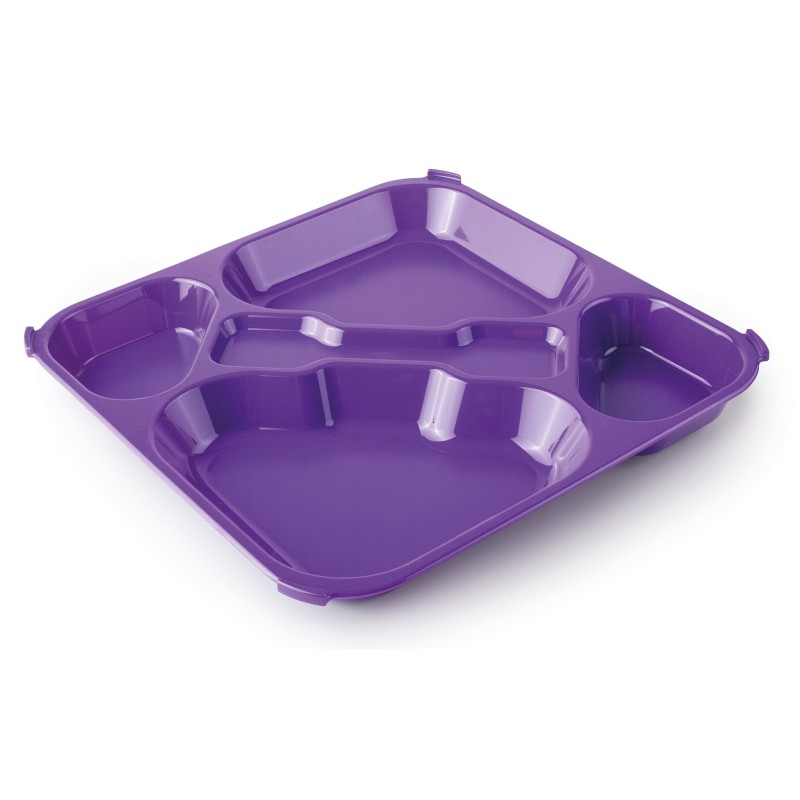 Bandeja autoservicio PC 33X33 morada. Lacor 66961