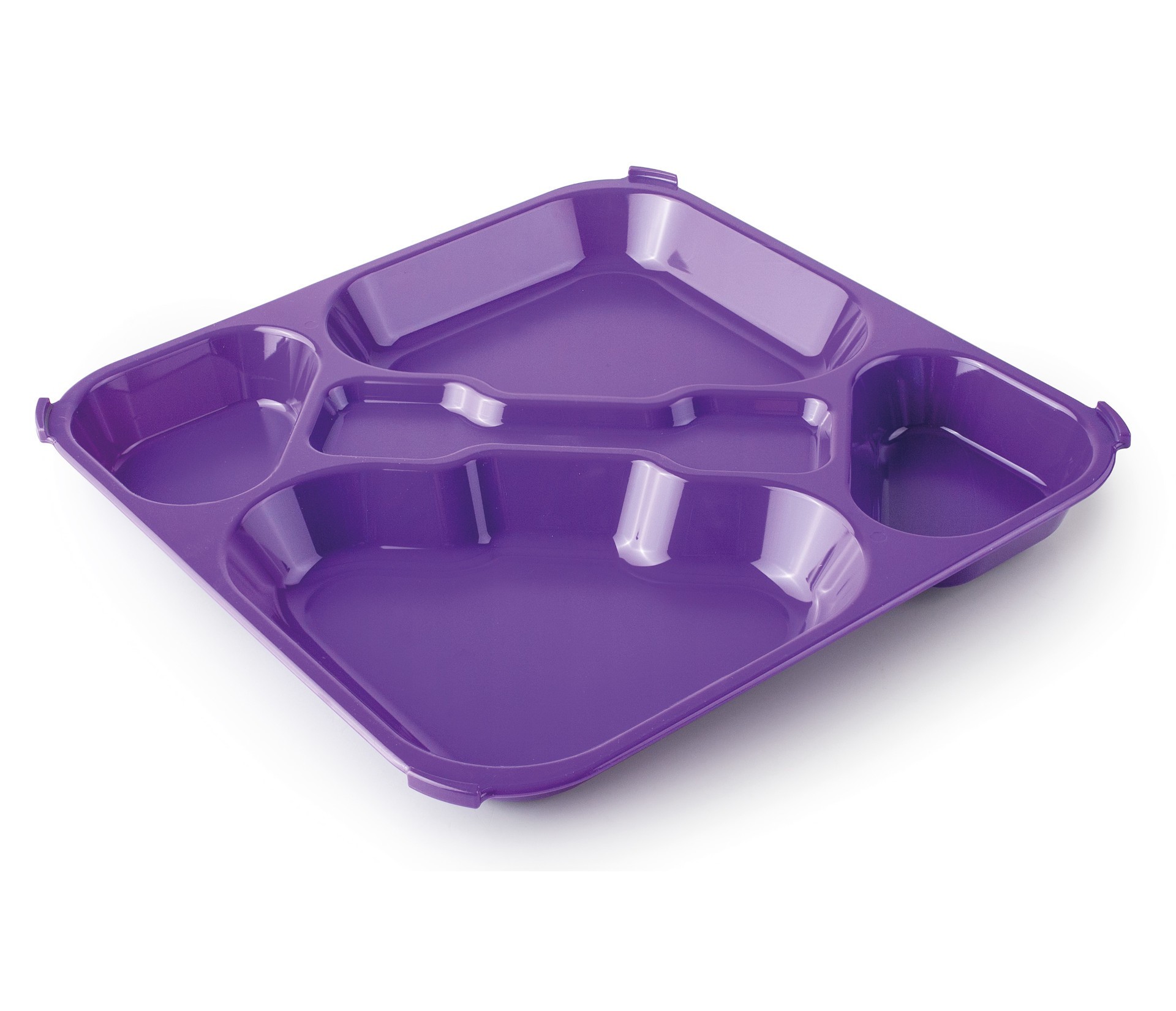 Bandeja autoservicio PC 33X33 morada. Lacor 66961