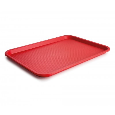 Bandeja fast food 35x27CM red. Lacor 66990