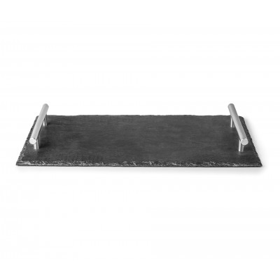 Bandeja pizarra con asas 535x33cm. Lacor 61232