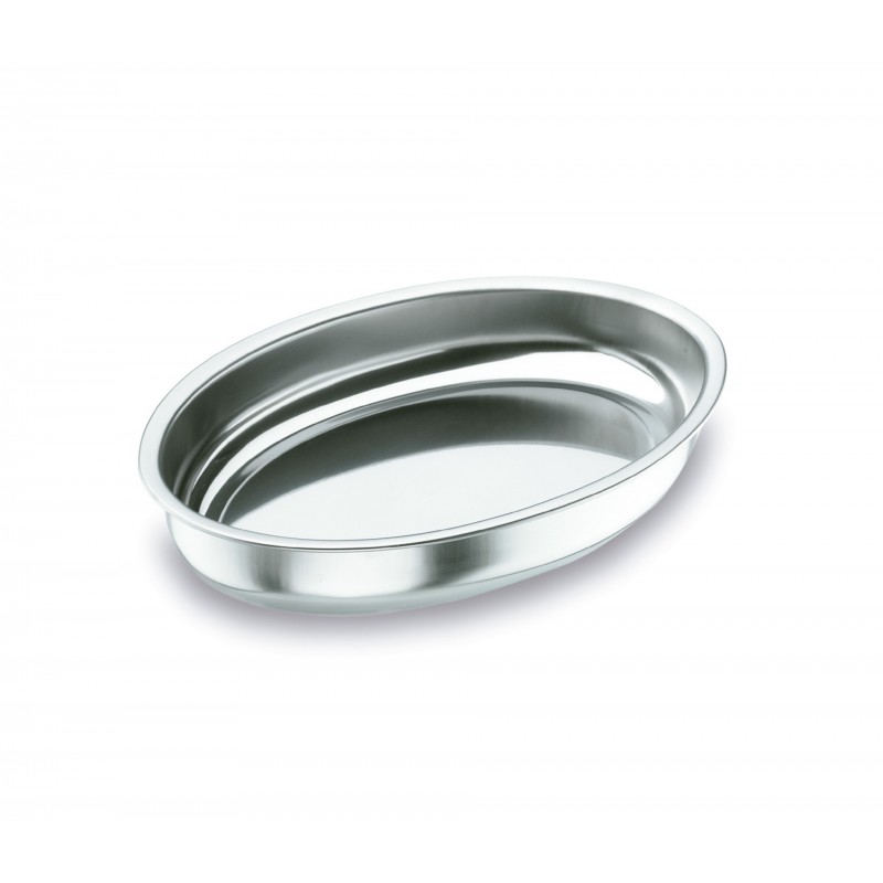 Fuente honda oval. 30X20 inox.. Lacor 61828