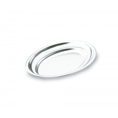 Fuente ovalada inox18% Cr. 70x45. Lacor 61871