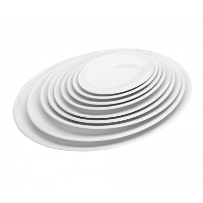 Bandeja oval melamina 250X183X22 mm.. Lacor 62753
