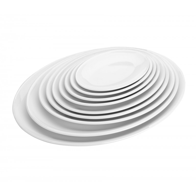 Bandeja oval melamina 280X200X24 mm.. Lacor 62754