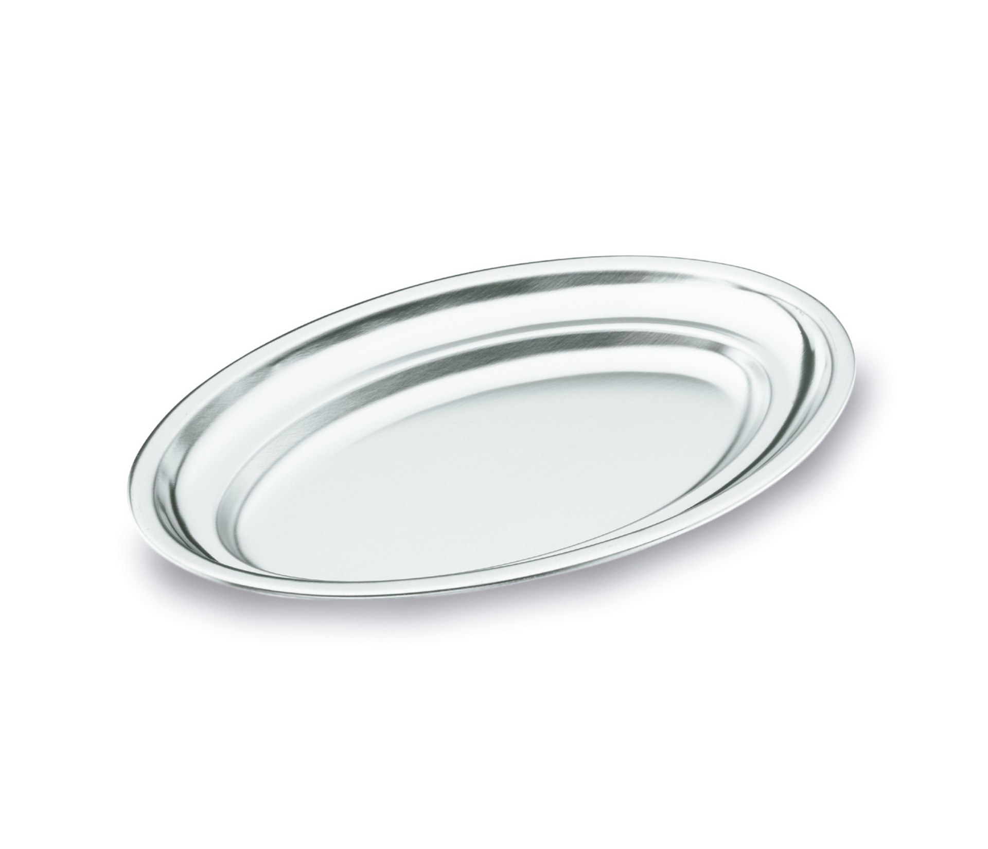 Fuente oval 40 cm. inox1810. Lacor 62840
