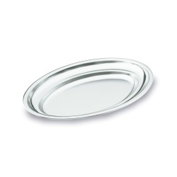 Fuente oval 50 cm. inox1810. Lacor 62850