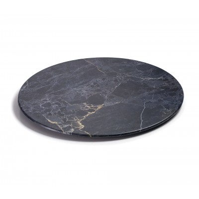 Bandeja redonda "stone" melamina d55x3cm. Lacor 63182