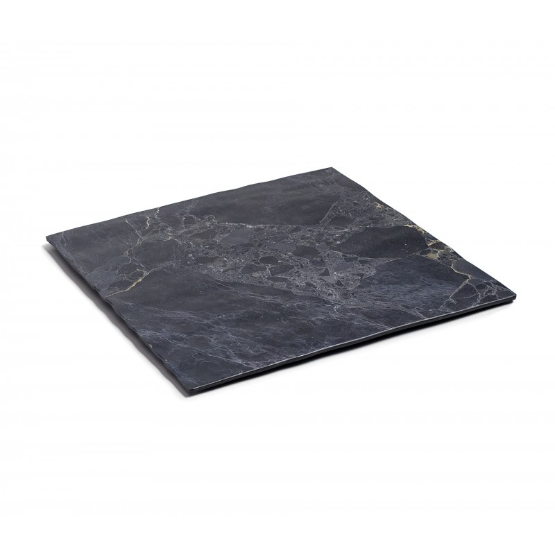 Tabla cuadrada "stone" melamina 285x1cm. Lacor 63187