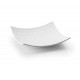 Fuente cuadrada melamina white 19x19x4cm. Lacor 63272