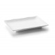 Fuente rectang. melamina white 25X17X3 cm. Lacor 63274