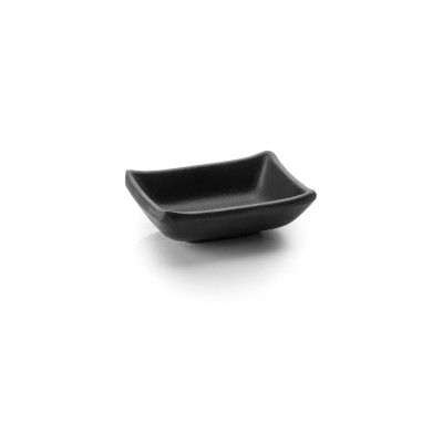 Fuente rectang. melamina black 9X7X3 cm. Lacor 63379