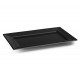Fuente melamina clasica negro 35X21X2 cm. Lacor 63544