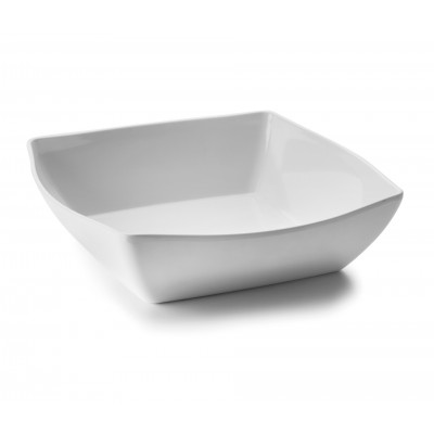 Fuente melam. rect. clasica blanco 33X33X9. Lacor 63573