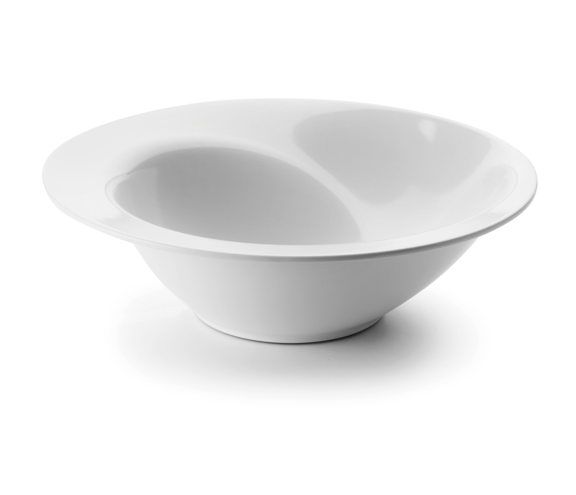 Fuente melamina clasica blanco d35x11cm. Lacor 63577