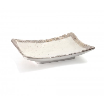 Fuente rect "earth" melami 18x132x35cm. Lacor 63830