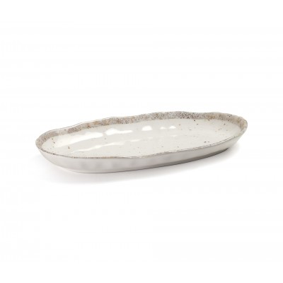 Fuente oval "earth" melami 254x13x29cm. Lacor 63863