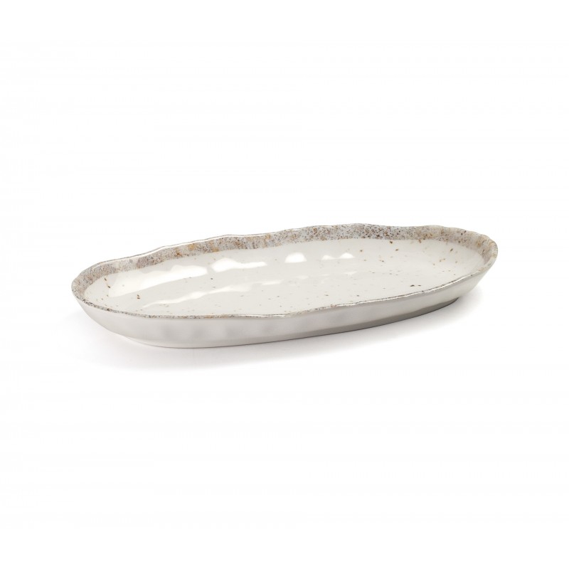Fuente oval "earth" melami 254x13x29cm. Lacor 63863