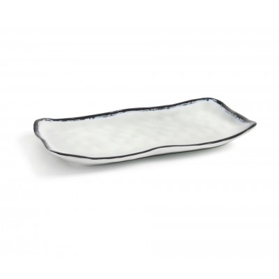 Bandeja rectan "sea" melamin 29x175x3cm. Lacor 63976
