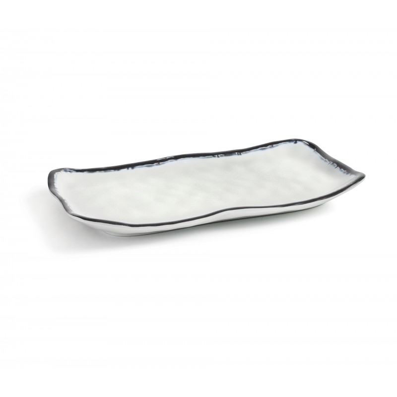 Bandeja rectan "sea" melamin 29x175x3cm. Lacor 63976