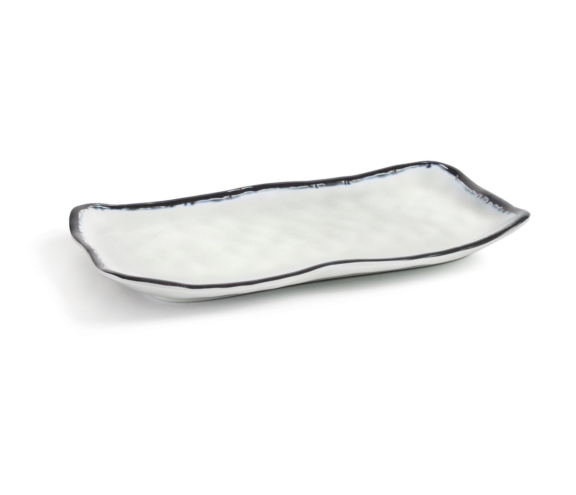 Bandeja rectan "sea" melamin 29x175x3cm. Lacor 63976