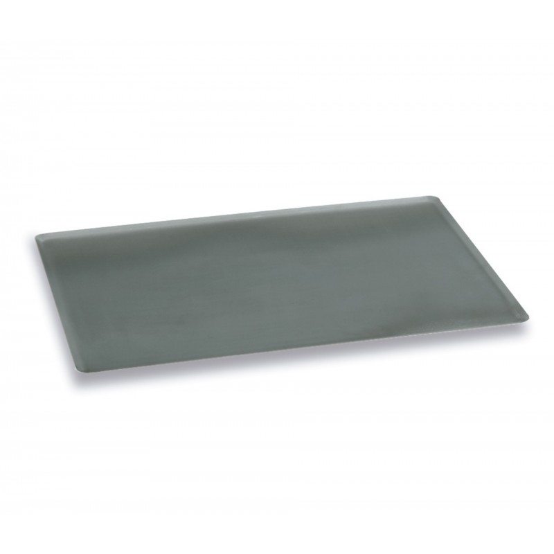 Placa horno acero negro 60X40 cms.. Lacor 68640
