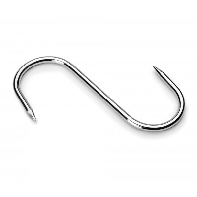 Gancho carnicero 12 cm 2 punta (6 pcs). Lacor 39047