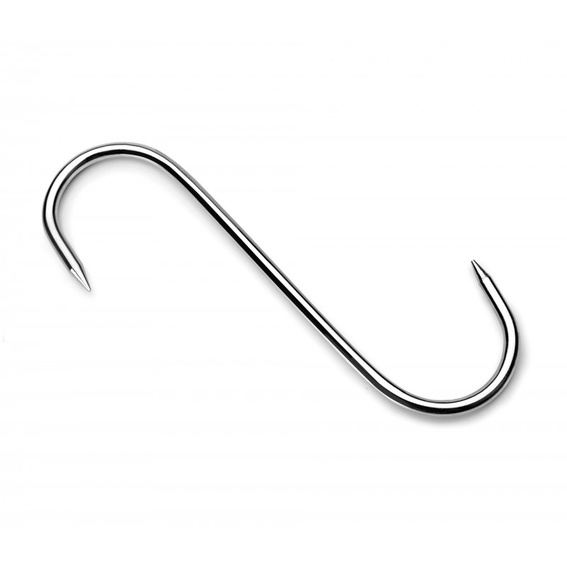 Gancho carnicero 185 cm 2 punta (6 pcs). Lacor 39048