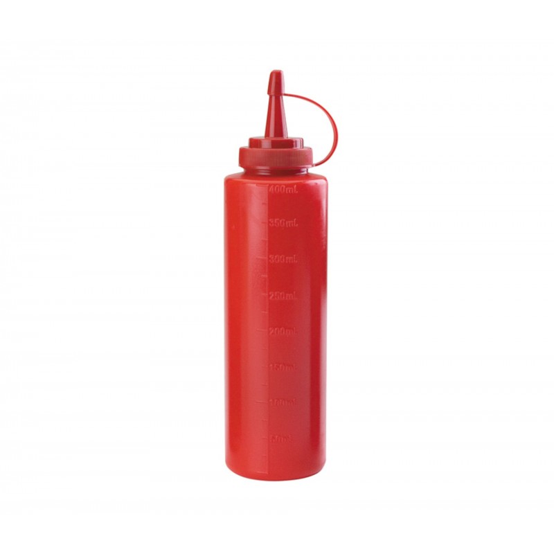Botella biberón roja 400 ml. Lacor 61940R